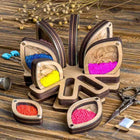 Set of mini bead organizers 