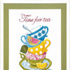 Counted Cross Stitch Kit "Time for tea"
