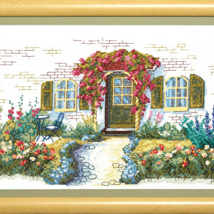 Counted Cross Stitch Kit "Cozy cottage"