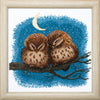 Counted Cross Stitch Kit "Owlets"