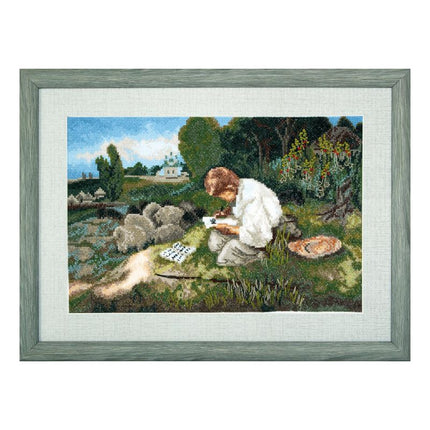 Counted Cross Stitch Kit "When I was thirteen"