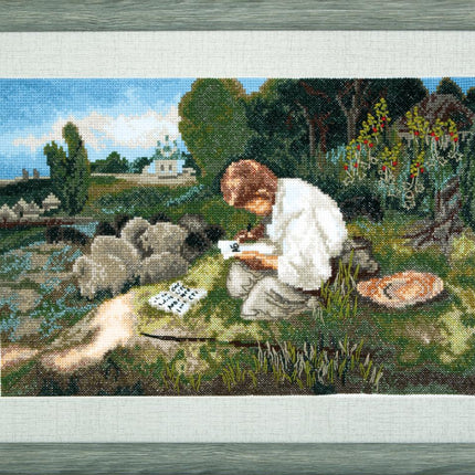Counted Cross Stitch Kit "When I was thirteen"