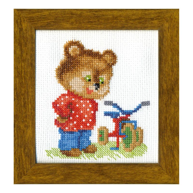 Counted Cross Stitch Kit "Prize for teddy-bear"