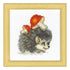 Counted Cross Stitch Kit "Practical hedgehog"