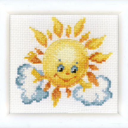Counted Cross Stitch Kit "Tender sun"