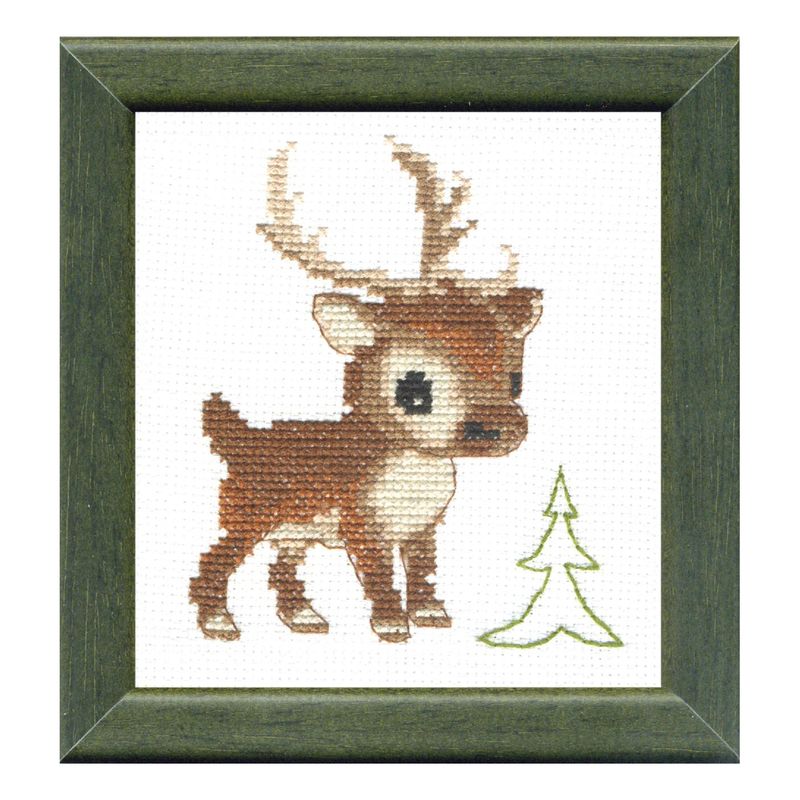 Counted Cross Stitch Kit "Forest walk"