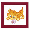 Counted Cross Stitch Kit "Familiarity with butterfly"