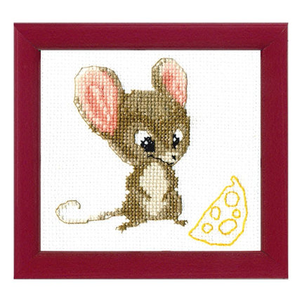 Counted Cross Stitch Kit "Ready to go for a walk!"