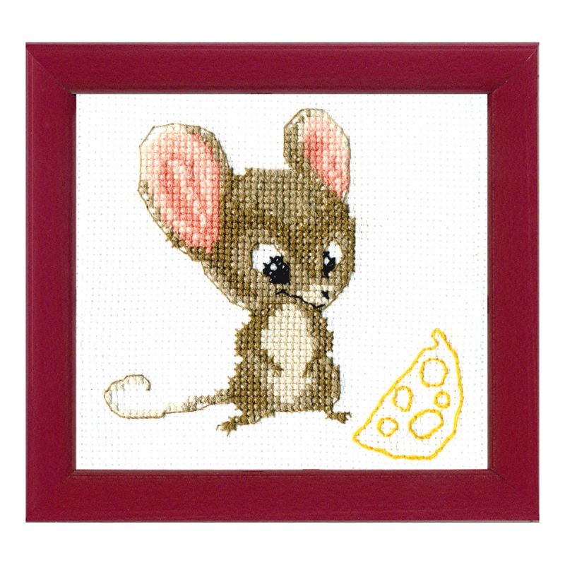 Counted Cross Stitch Kit "Ready to go for a walk!"