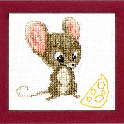 Counted Cross Stitch Kit "Ready to go for a walk!"