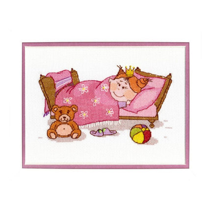 Counted Cross Stitch Kit "Little princess"