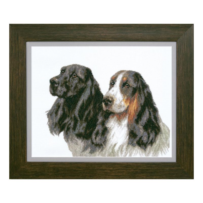 Counted Cross Stitch Kit "Faithful friends"