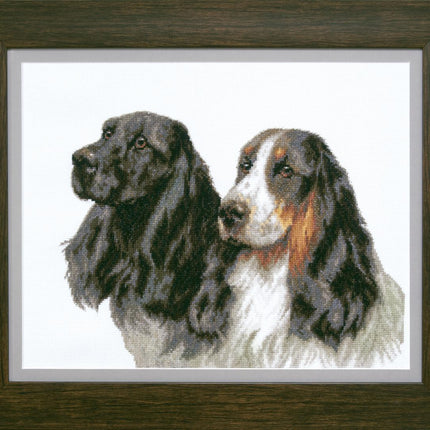 Counted Cross Stitch Kit "Faithful friends"