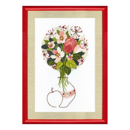 Counted Cross Stitch Kit "Blossoming of an apple-tree"