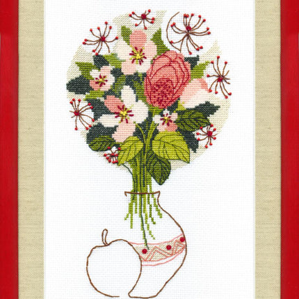 Counted Cross Stitch Kit "Blossoming of an apple-tree"