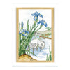 Counted Cross Stitch Kit "At the pond"