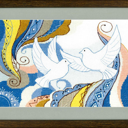 Counted Cross Stitch Kit "Heralds of heavens"