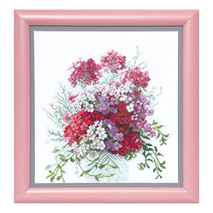 Counted Cross Stitch Kit "July colors"