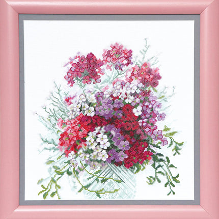 Counted Cross Stitch Kit "July colors"
