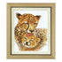 Counted Cross Stitch Kit "Family of cheetahs"