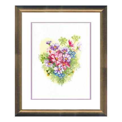 Counted Cross Stitch Kit "Summer bouquet"