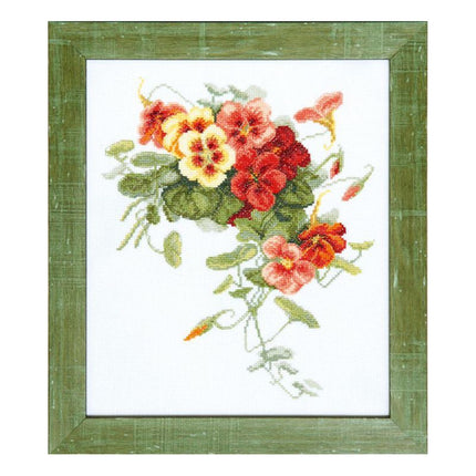 Counted Cross Stitch Kit "Nasturtium"