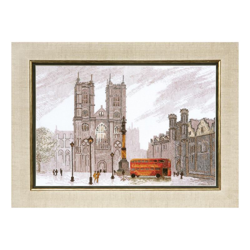 Counted Cross Stitch Kit "London.Westminster Abbey"