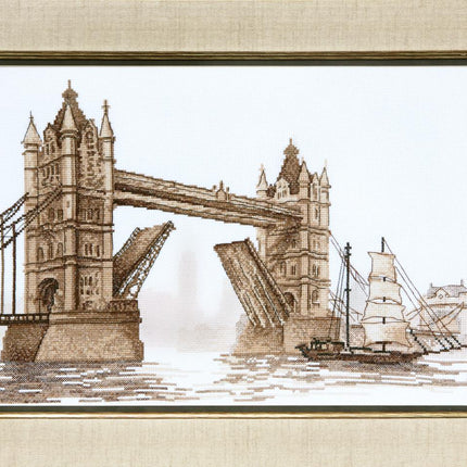 Counted Cross Stitch Kit "London.Tower Bridge"