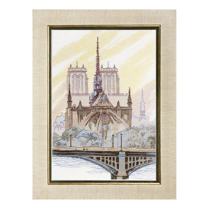 Counted Cross Stitch Kit "Paris. Notre-Dame de Paris"