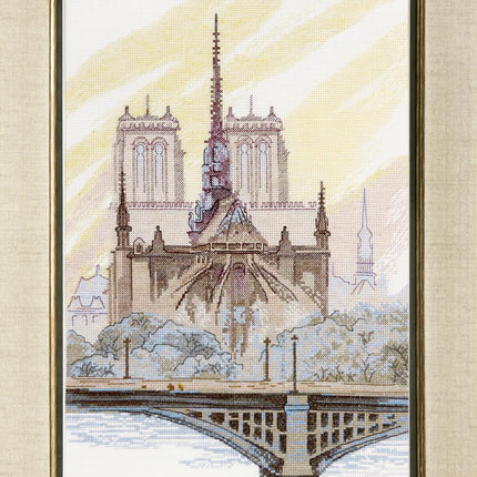 Counted Cross Stitch Kit "Paris. Notre-Dame de Paris"