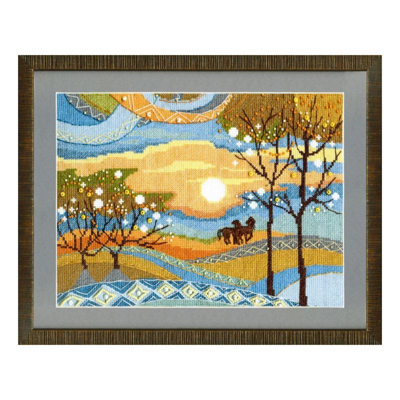 Counted Cross Stitch Kit "Marvellous evening"