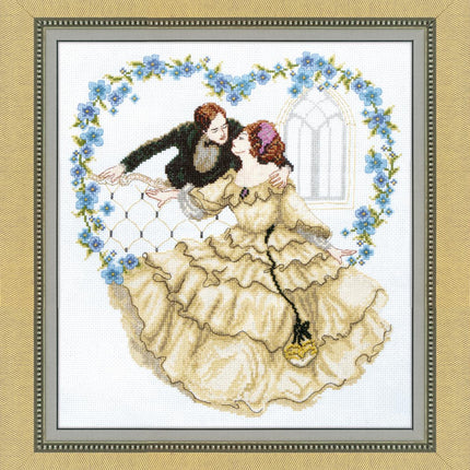 Mixed technique stitch kit "Fervent recognition"