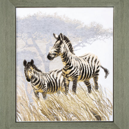 Mixed technique stitch kit "Soul of prairie"