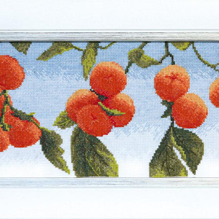 Counted Cross Stitch Kit "Ripe clementinas"