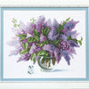 Counted Cross Stitch Kit "Lilac in blooming"