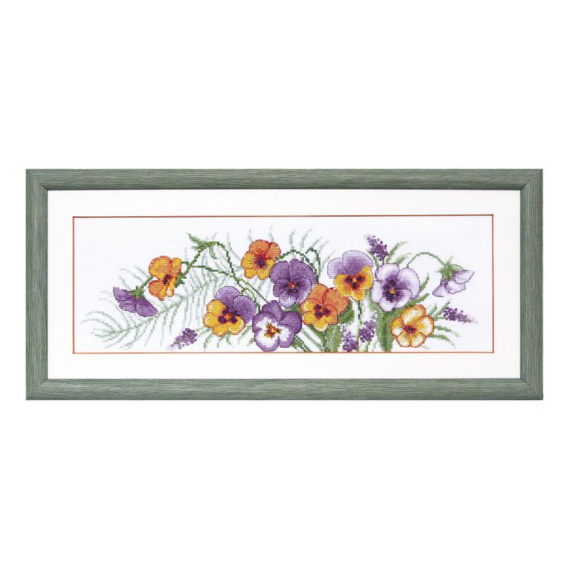 Counted Cross Stitch Kit "Waltz of flowers"