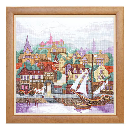 Counted Cross Stitch Kit "White sail"