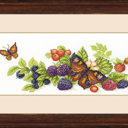 Counted Cross Stitch Kit "Yield of berries"