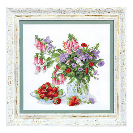 Counted Cross Stitch Kit "Fragrant still life"
