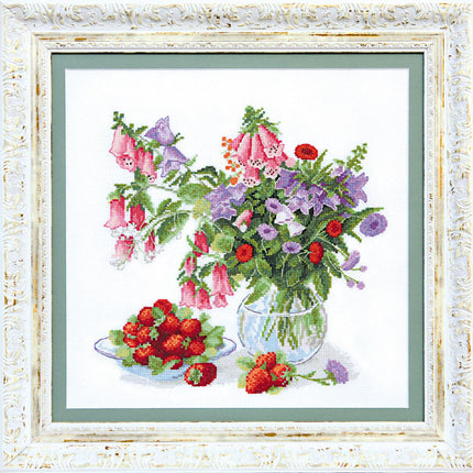 Counted Cross Stitch Kit "Fragrant still life"
