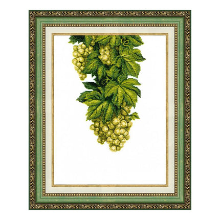 Counted Cross Stitch Kit "Amber grapes"