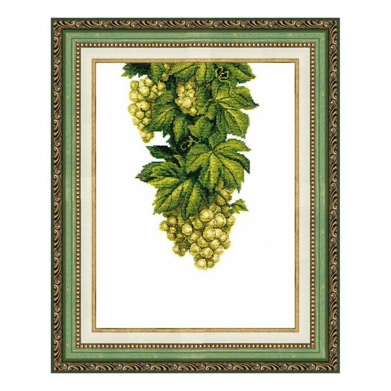 Counted Cross Stitch Kit "Amber grapes"