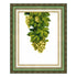 Counted Cross Stitch Kit "Amber grapes"