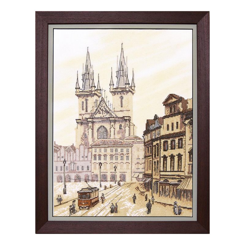 Counted Cross Stitch Kit "Busy day"