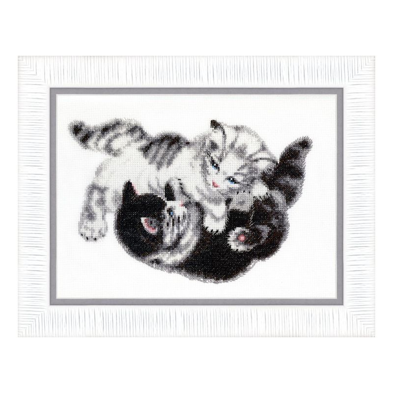 Counted Cross Stitch Kit "Kittens"