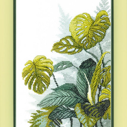 Counted Cross Stitch Kit "In tropical forests"