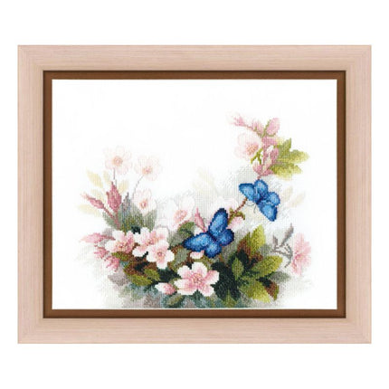 Counted Cross Stitch Kit "The mystery of the morning dew"