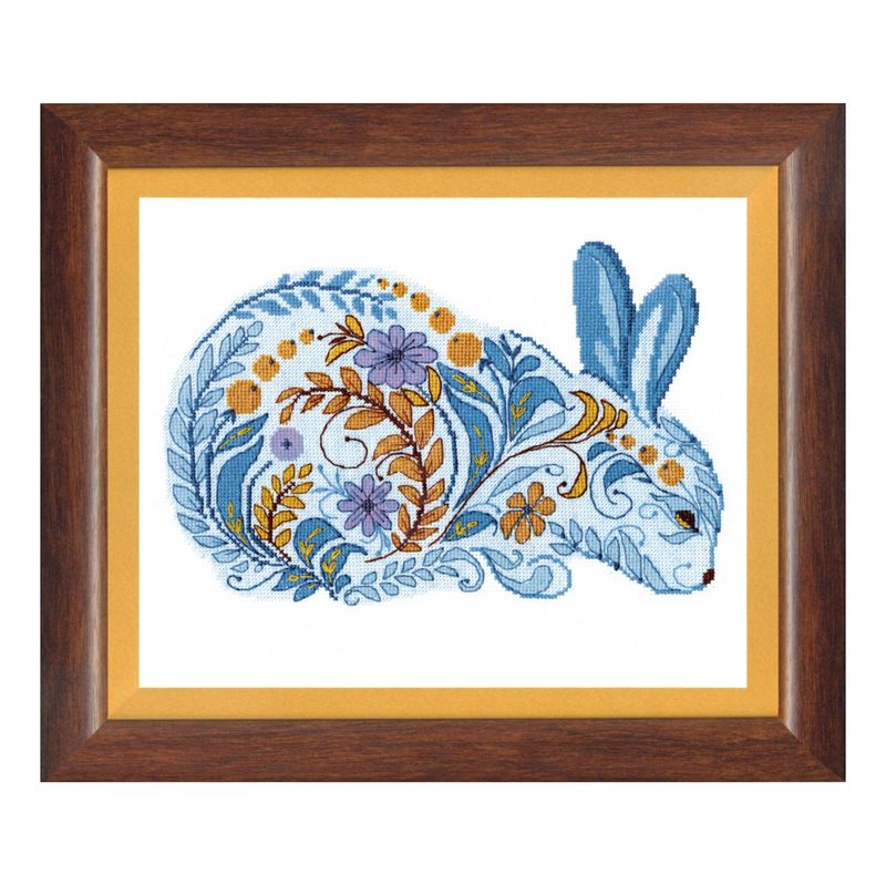 Counted Cross Stitch Kit "Colors in winter"