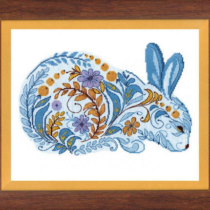 Counted Cross Stitch Kit "Colors in winter"