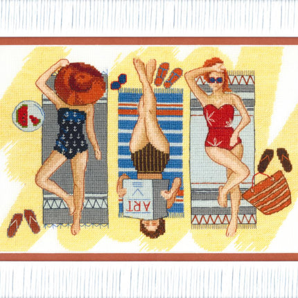 Counted Cross Stitch Kit "Rest at the sea"